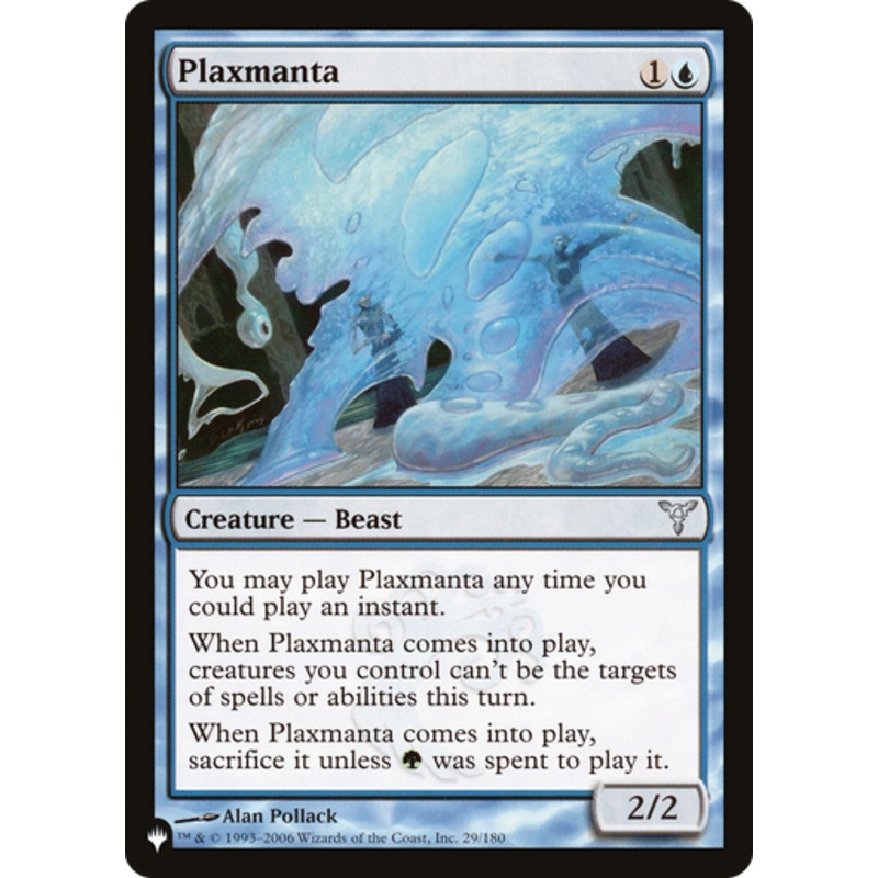 Plaxmanta (The List Reprint) | Dissension