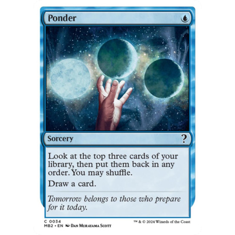 Ponder | Mystery Booster 2