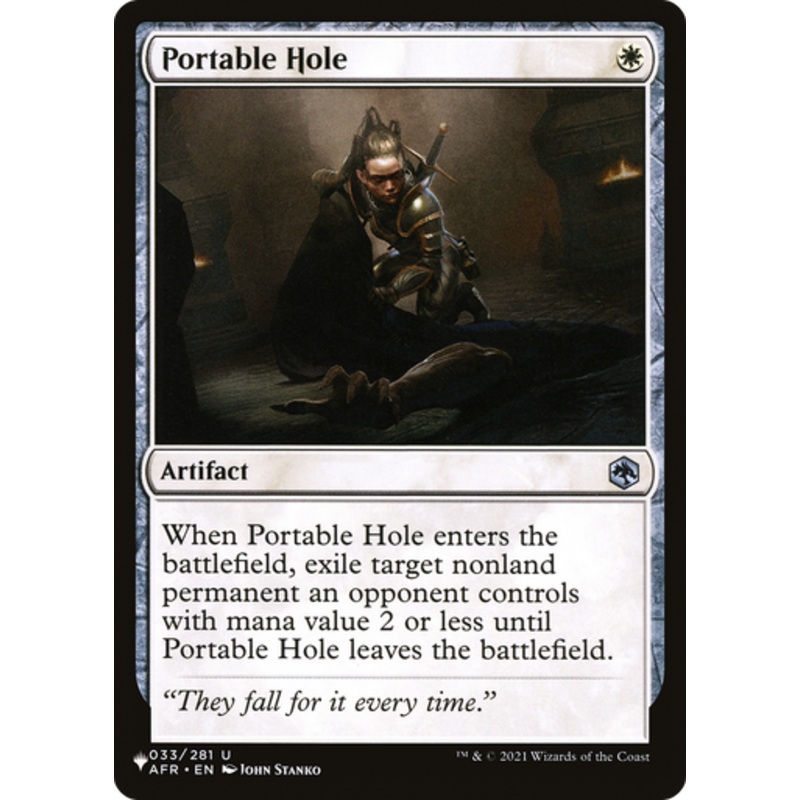 Portable Hole (The List Reprint) | Adventures in the Forgotten Realms
