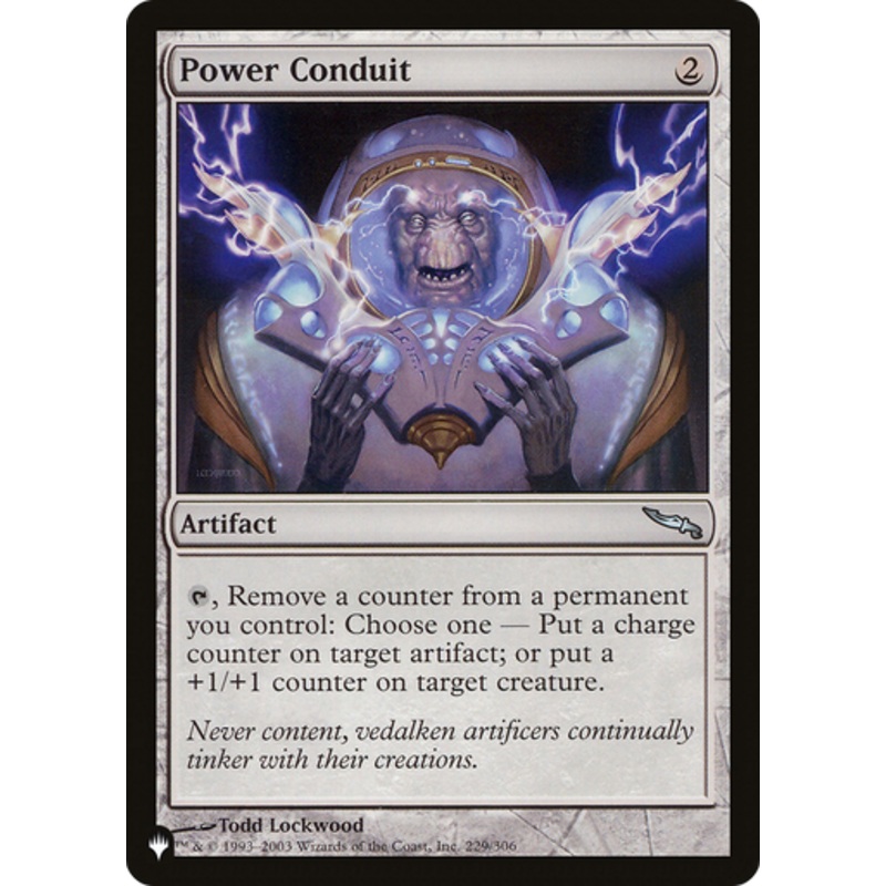 Power Conduit (The List Reprint) | Mirrodin