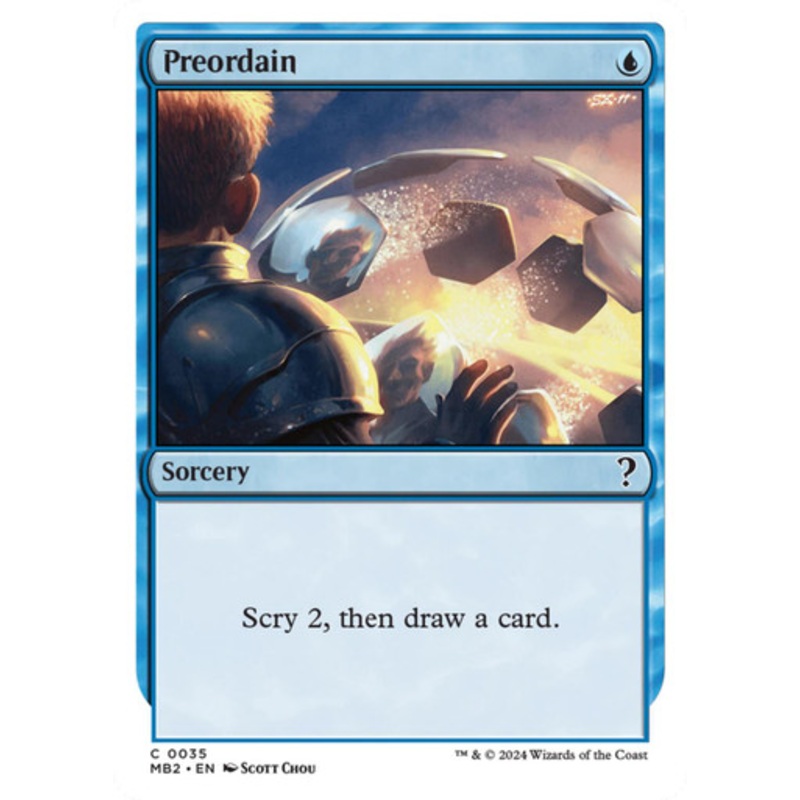 Preordain | Mystery Booster 2