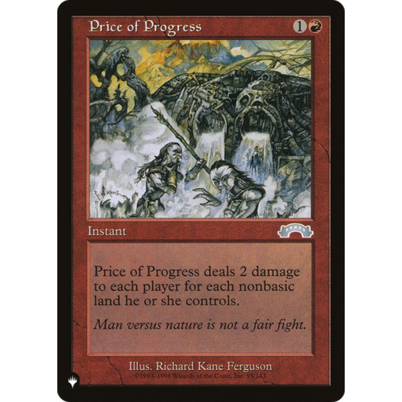 Price of Progress (The List Reprint) | Exodus