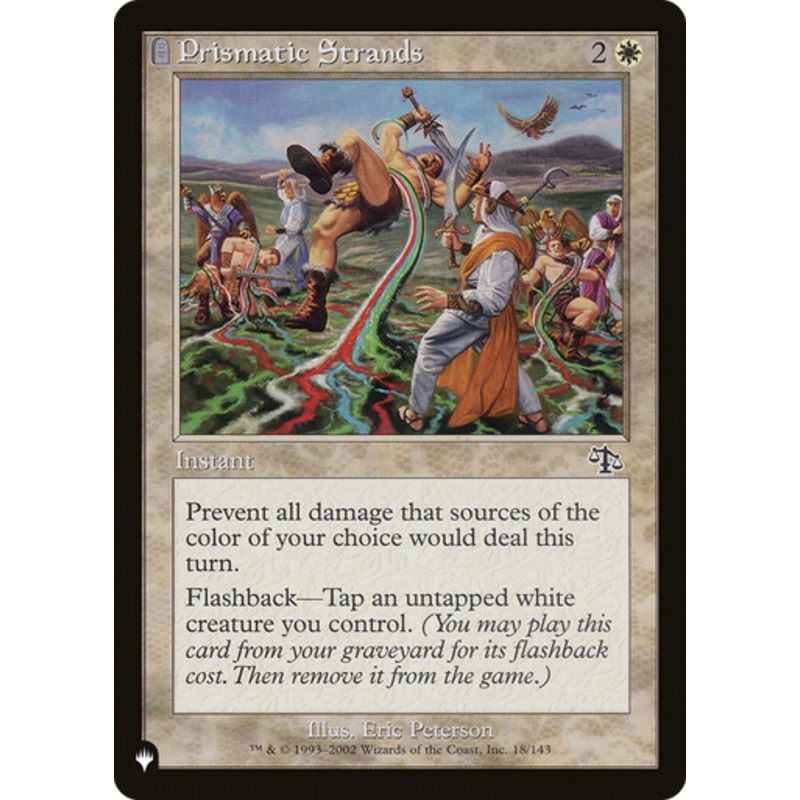 Prismatic Strands (The List Reprint) | Judgment