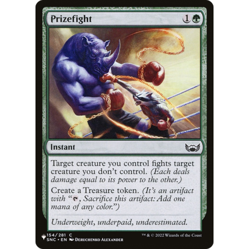 Prizefight (The List Reprint) | Streets of New Capenna