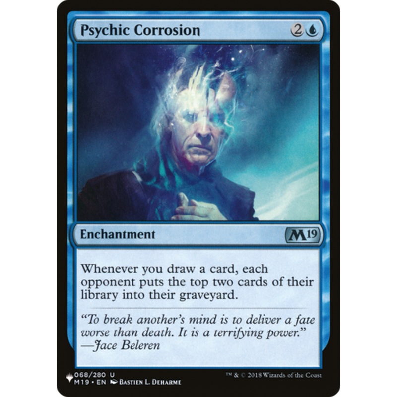 Psychic Corrosion (The List Reprint) | Core Set 2019