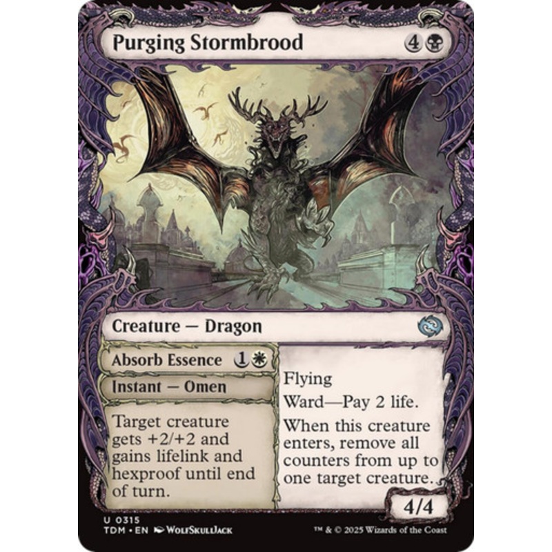Purging Stormbrood (Showcase Frame) | Tarkir: Dragonstorm