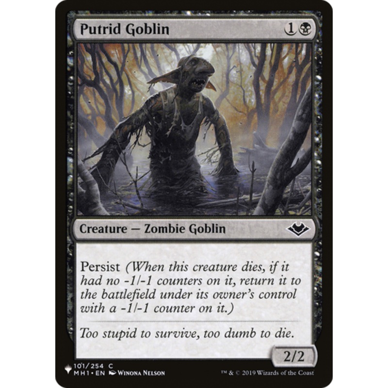 Putrid Goblin (The List Reprint) | Modern Horizons