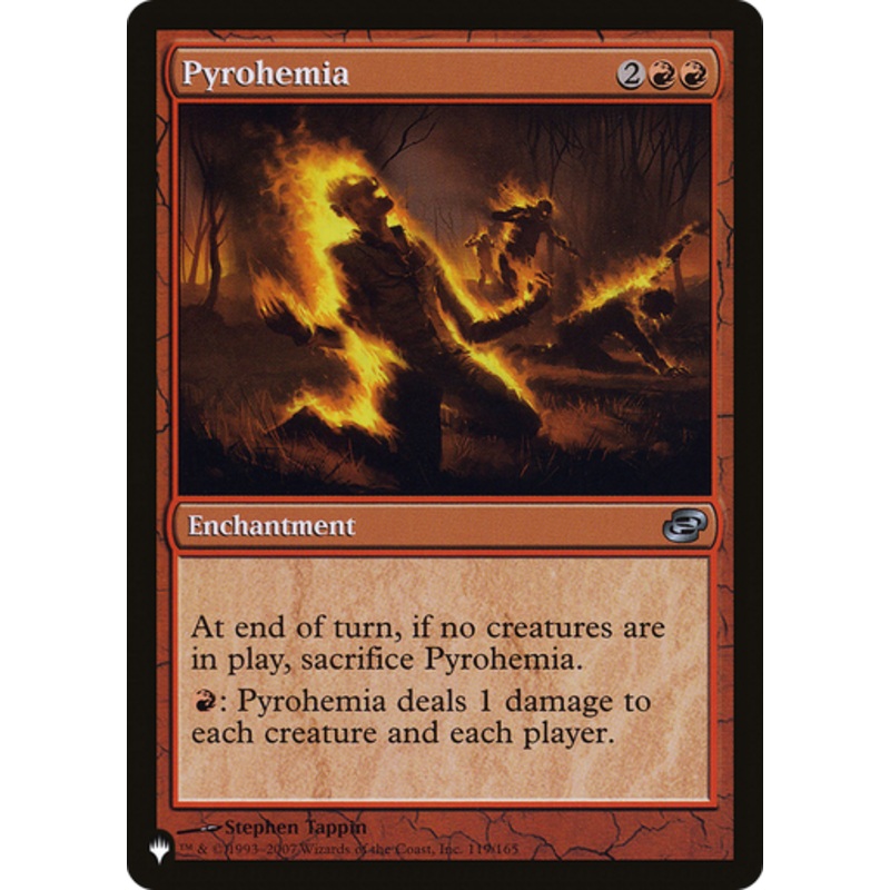 Pyrohemia (The List Reprint) | Planar Chaos