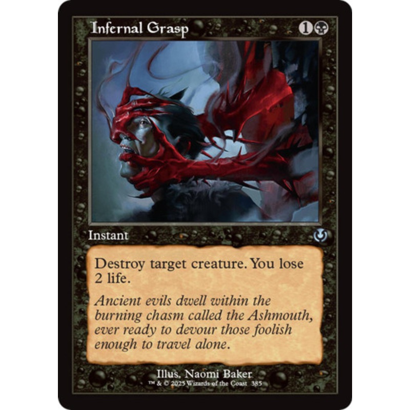Infernal Grasp (Retro Frame) | Innistrad Remastered
