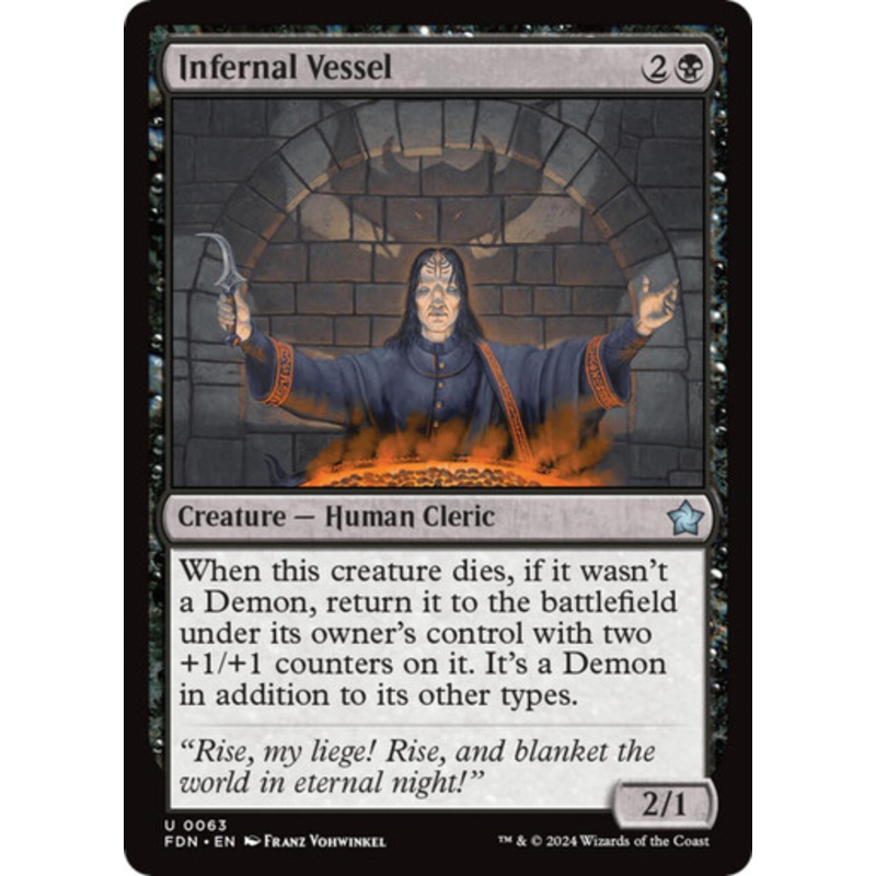 Infernal Vessel | Foundations