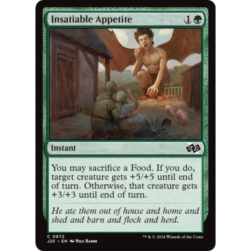 Insatiable Appetite