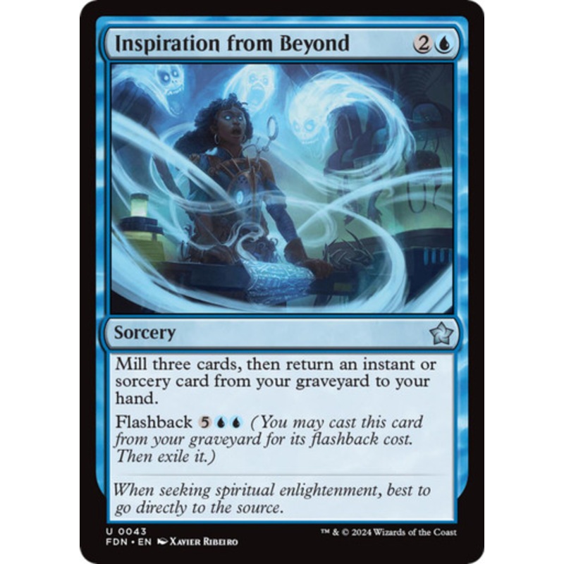 Inspiration from Beyond | Foundations