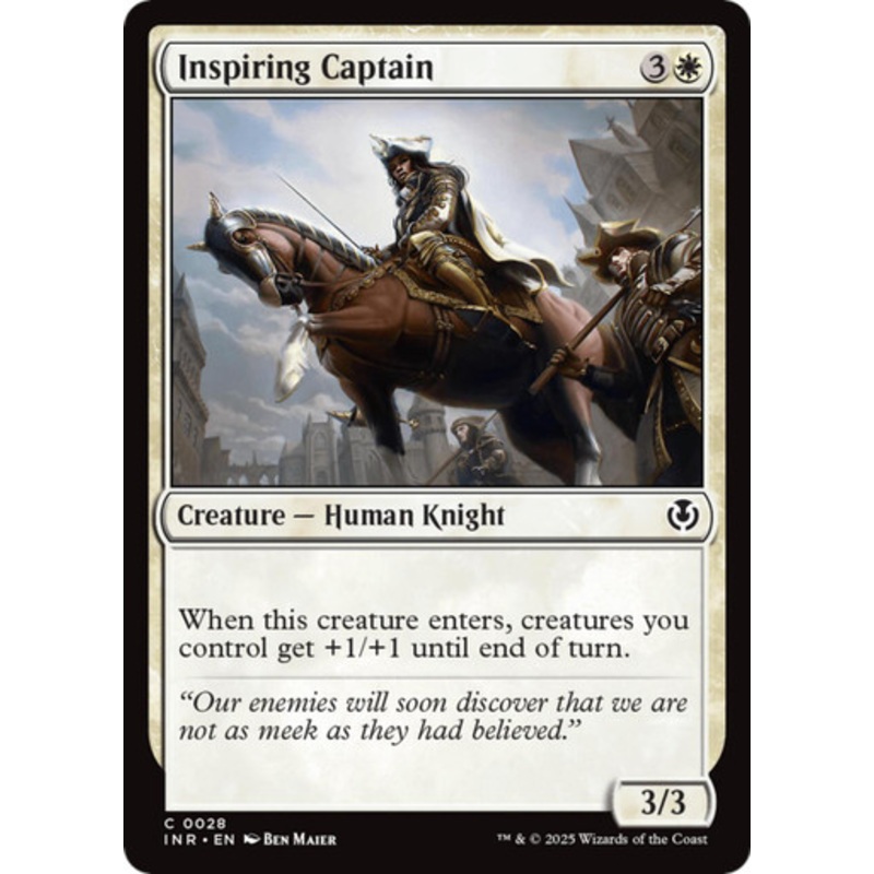 Inspiring Captain (Foil) | Innistrad Remastered