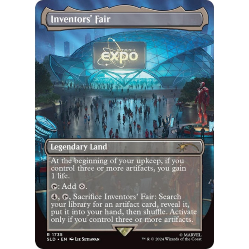 Inventors' Fair (Borderless Foil) (Secret Lair - Marvel's Iron Man) | Secret Lair Drops
