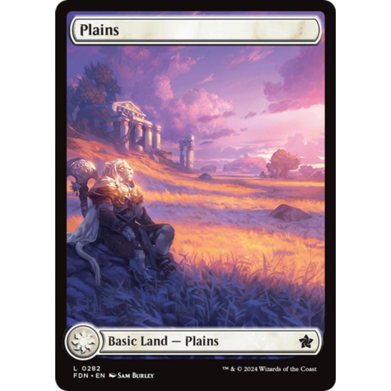 Plains (#282) (Full Art) | Foundations