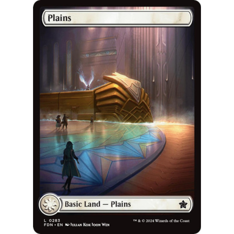 Plains (#283) (Full Art) | Foundations