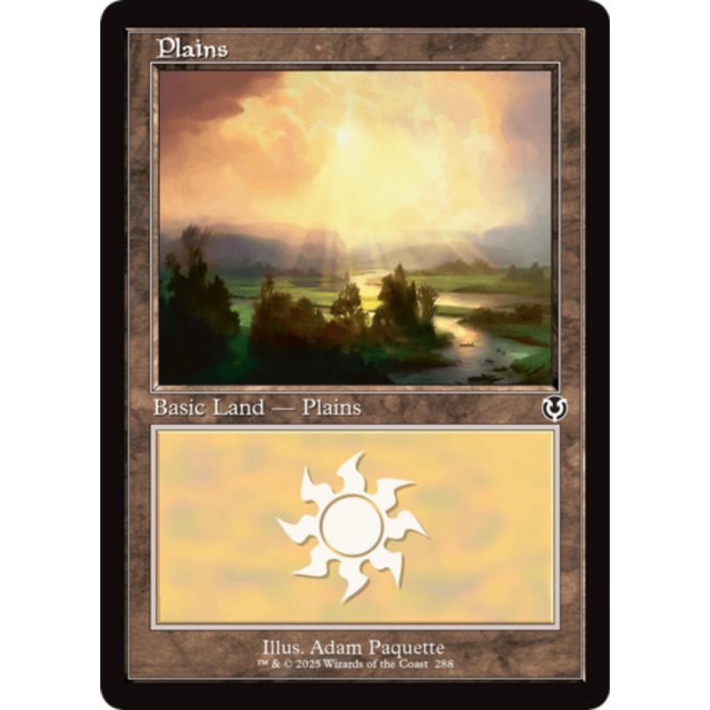 Plains (#288) (Retro Frame)