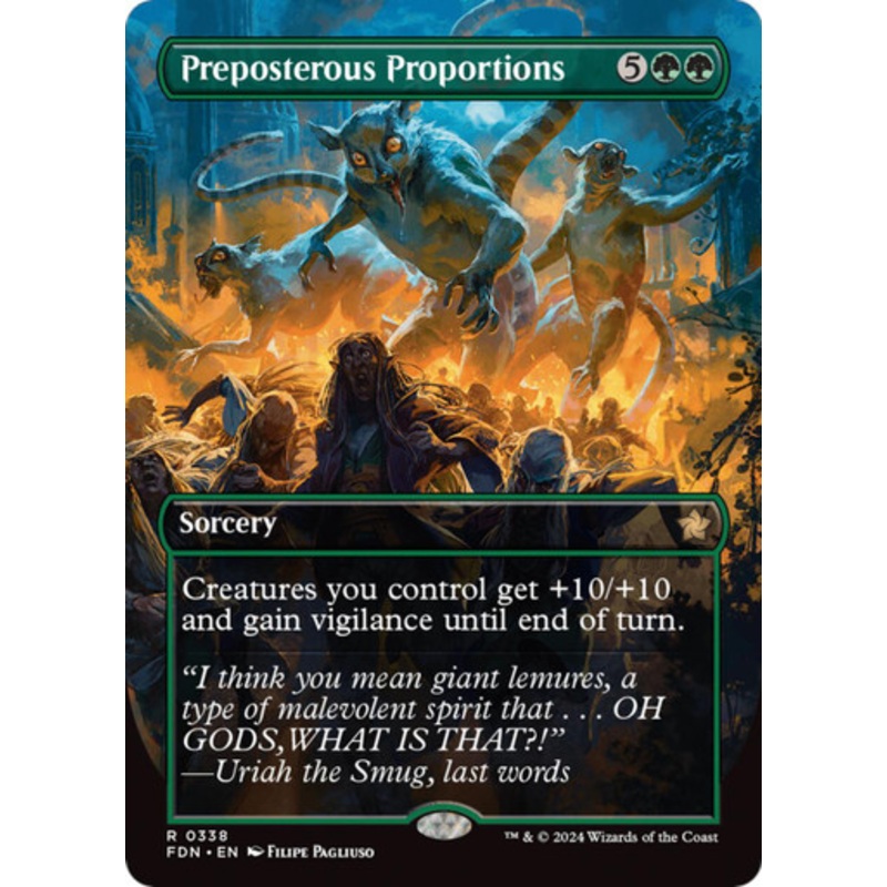 Preposterous Proportions (Borderless Art) | Foundations