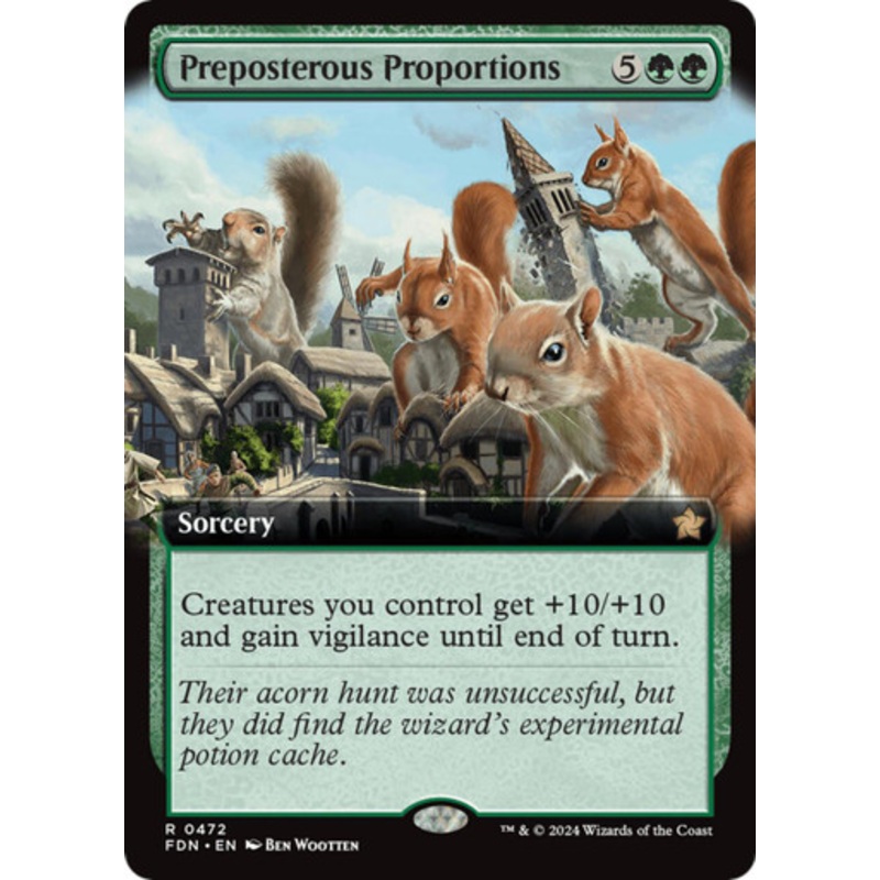 Preposterous Proportions (Extended Art) | Foundations