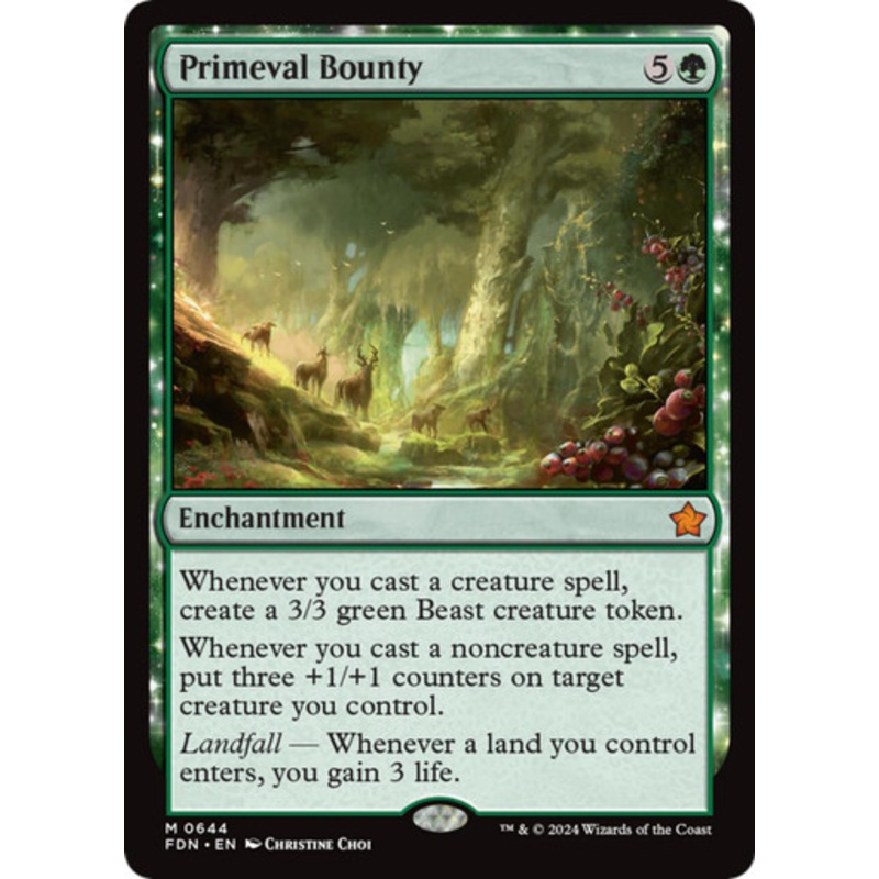 Primeval Bounty | Foundations