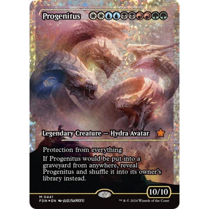 Progenitus (Japan Showcase Fracture Foil) | Foundations