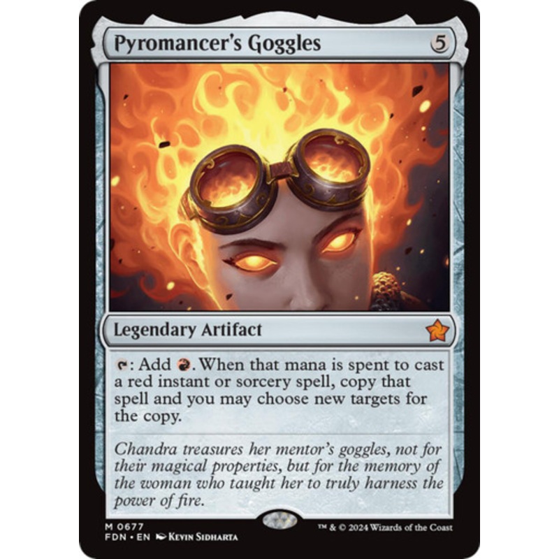 Pyromancer's Goggles | Foundations