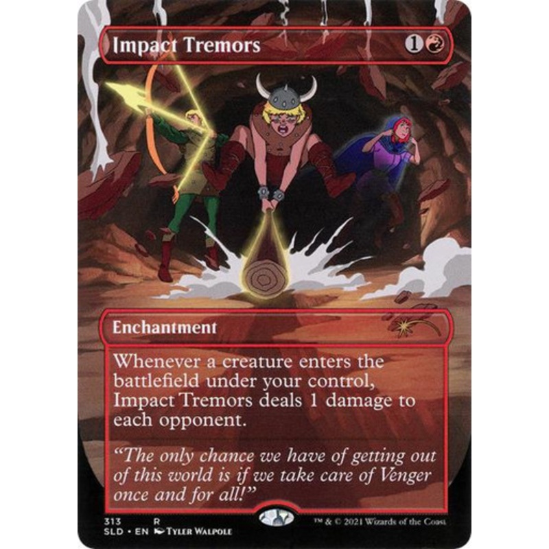 Impact Tremors (Foil) (Secret Lair - Saturday Morning D&D) | Secret Lair Drops