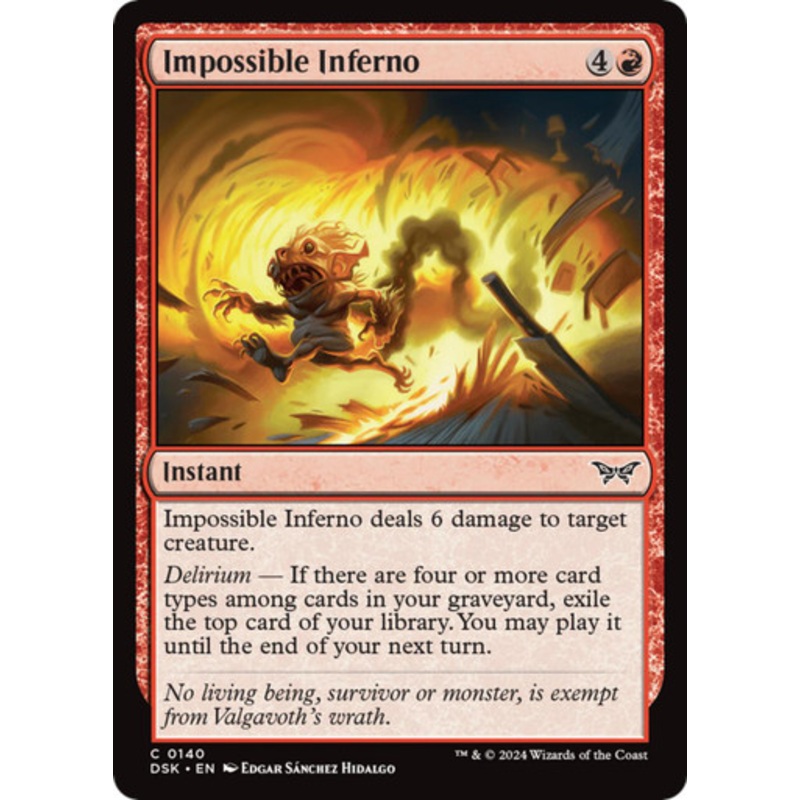 Impossible Inferno | Duskmourn: House of Horror