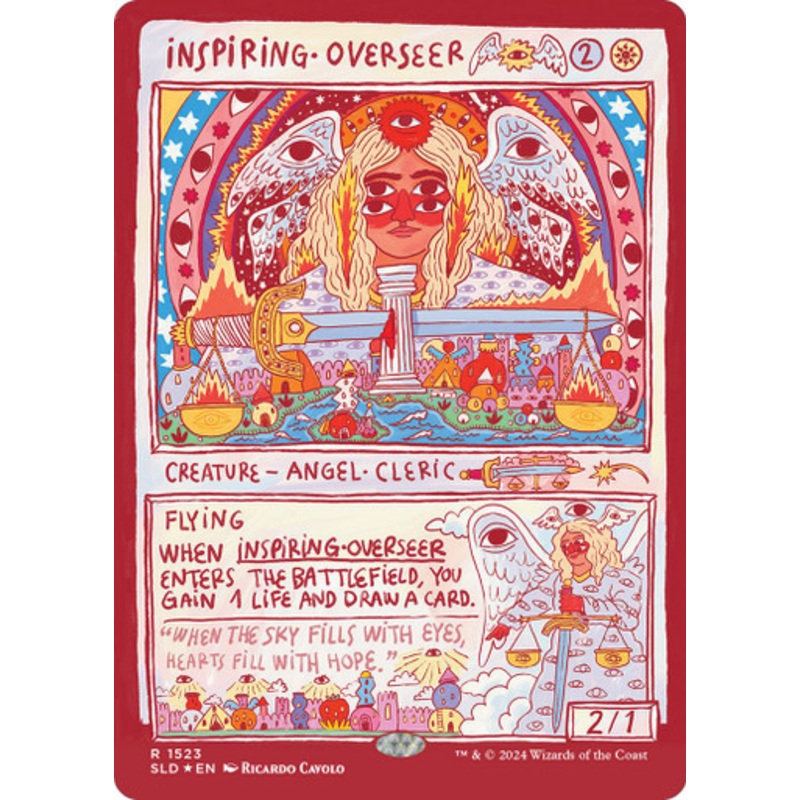 Inspiring Overseer (Foil) (Secret Lair - Magiccon 2024) | Secret Lair Drops