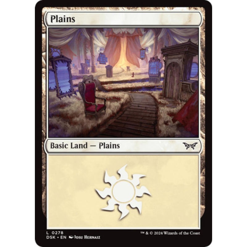 Plains (#278) (Foil) | Duskmourn: House of Horror