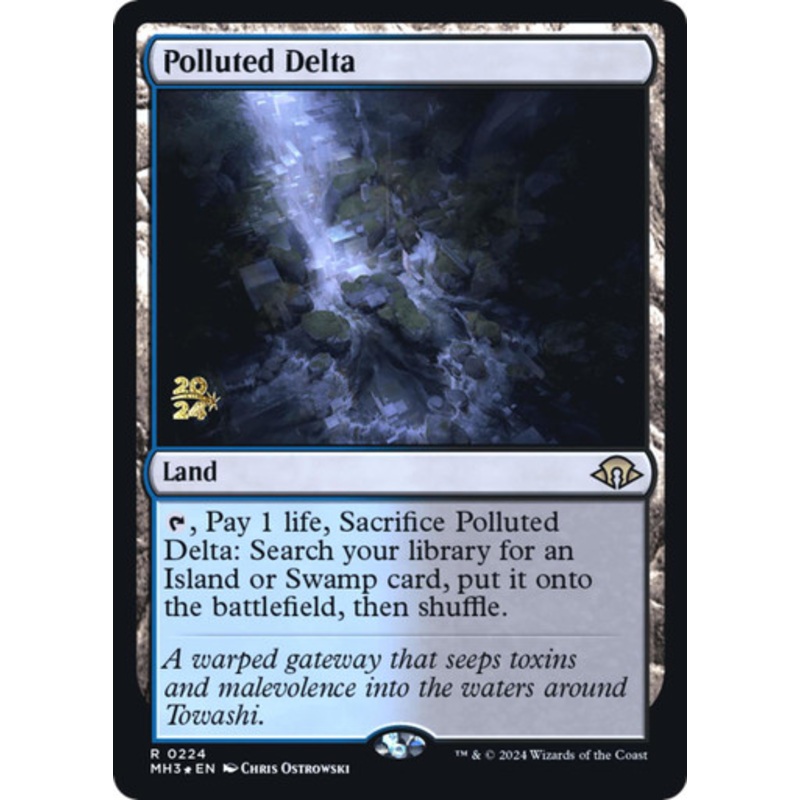 Polluted Delta (Prerelease Foil) | Modern Horizons 3