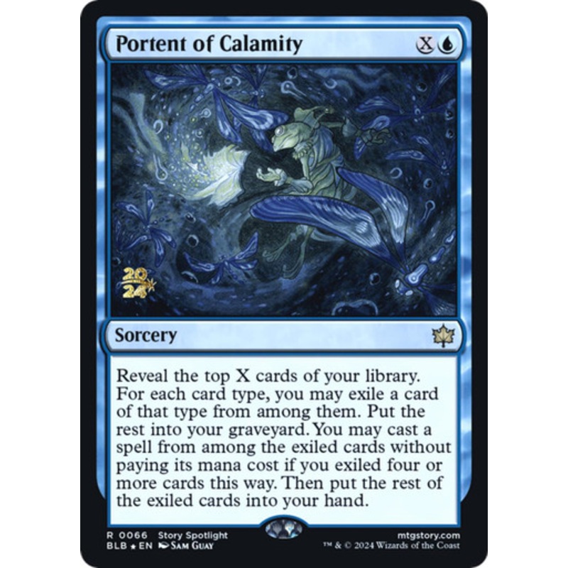Portent of Calamity (Prerelease Foil) | Bloomburrow