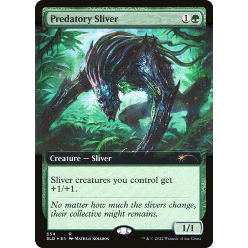 Predatory Sliver (Foil) (Secret Lair - Surprise Slivers) | Secret Lair Drops