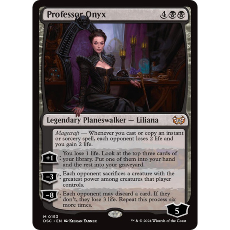 Professor Onyx | Duskmourn: House of Horror Commander