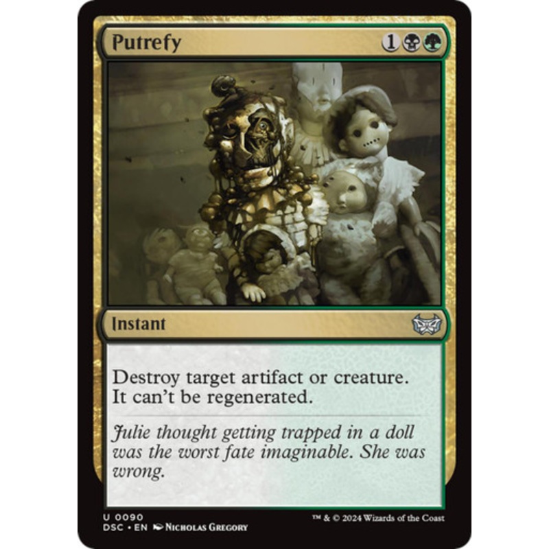 Putrefy | Duskmourn: House of Horror Commander