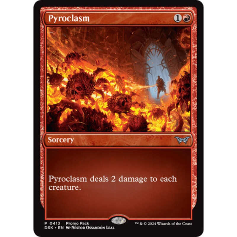 Pyroclasm (Promo Pack Non-foil) | Duskmourn: House of Horror