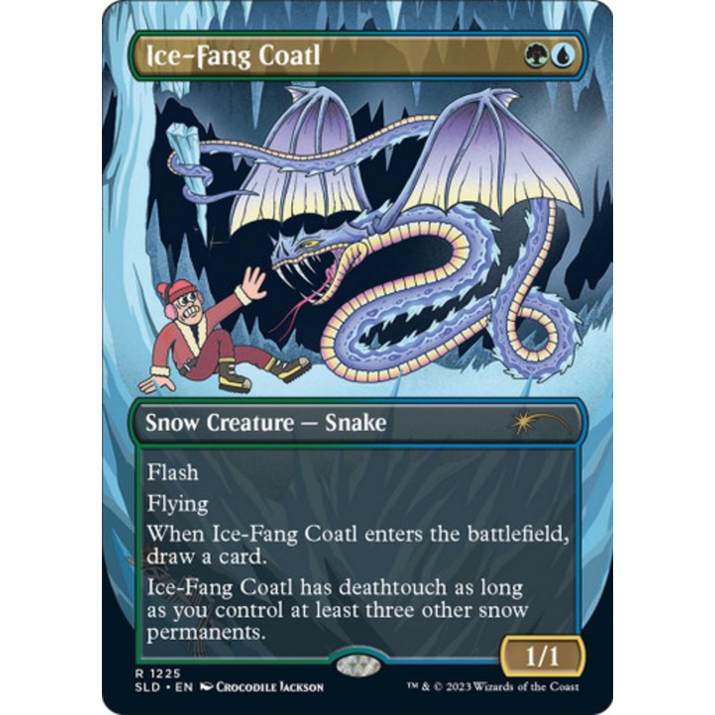 Ice-Fang Coatl (Secret Lair - SSSSSSnakeSSSSSS) | Secret Lair Drops