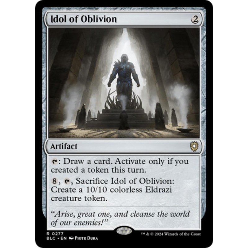 Idol of Oblivion | Bloomburrow Commander