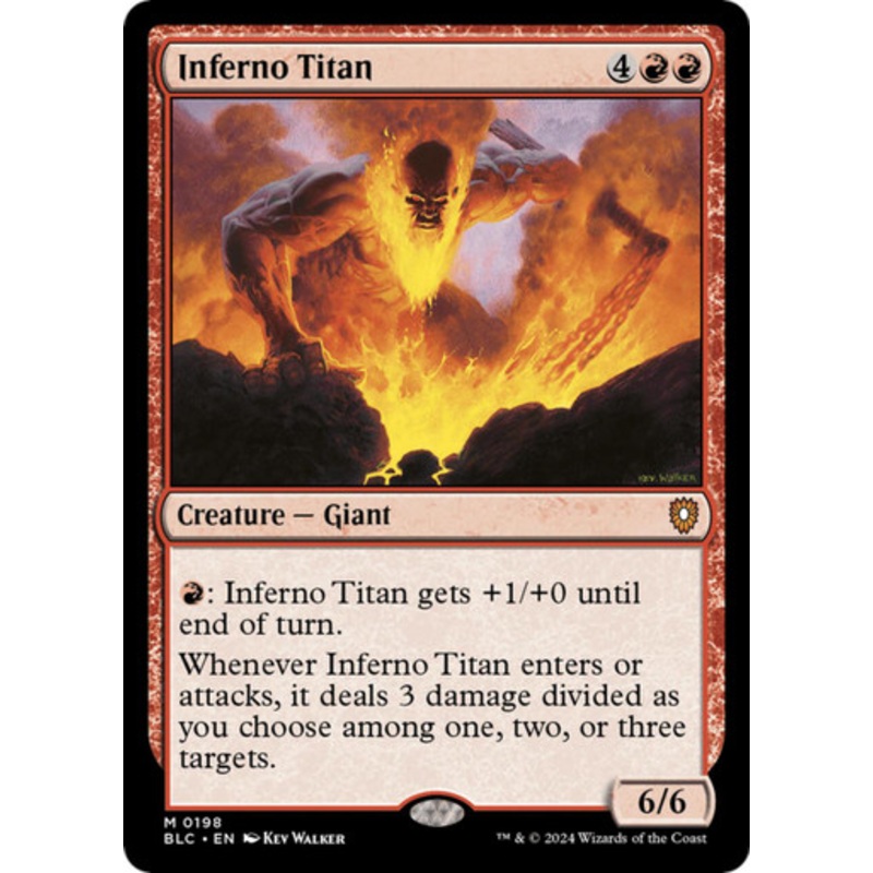 Inferno Titan | Bloomburrow Commander