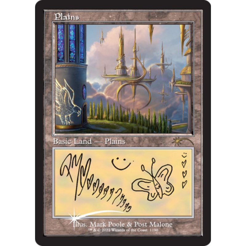Plains (Foil) (Secret Lair - Post Malone: The Lands) | Secret Lair Drops