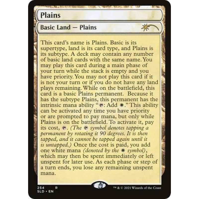 Plains (Foil) (Secret Lair - Voracious Reader) | Secret Lair Drops