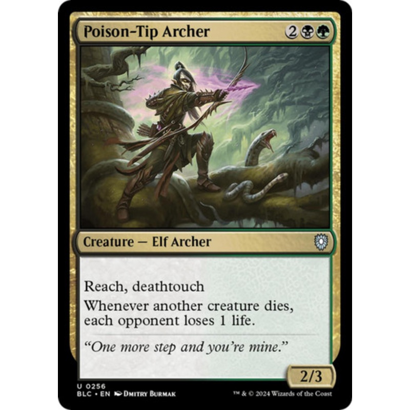 Poison-Tip Archer | Bloomburrow Commander