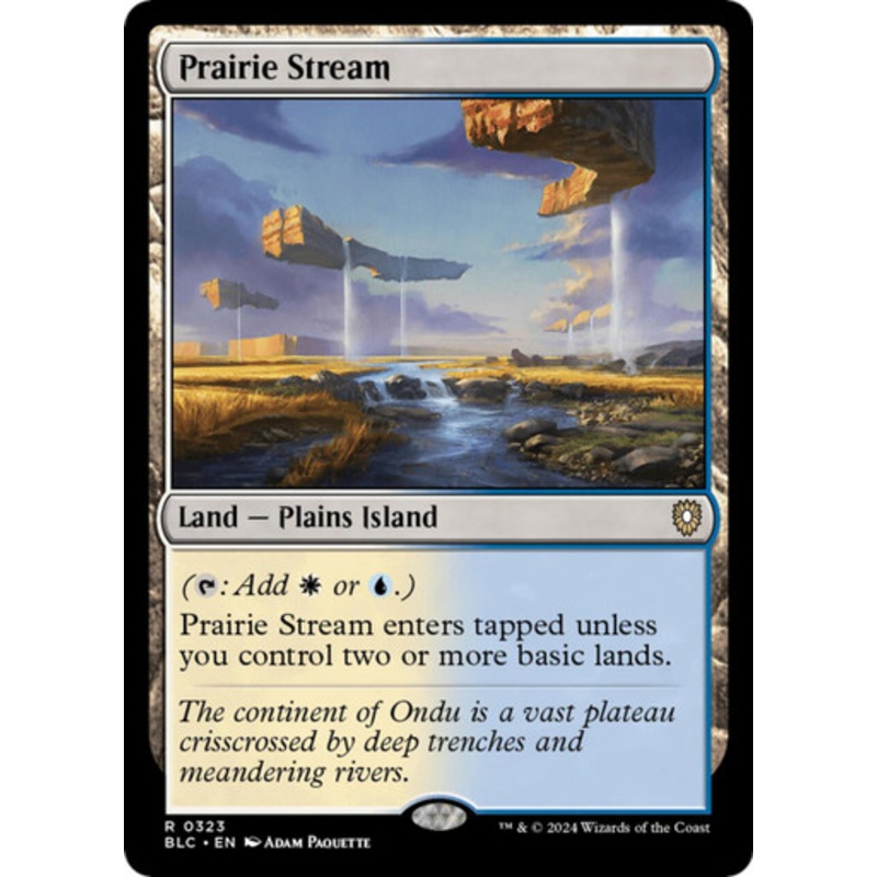 Prairie Stream | Bloomburrow Commander