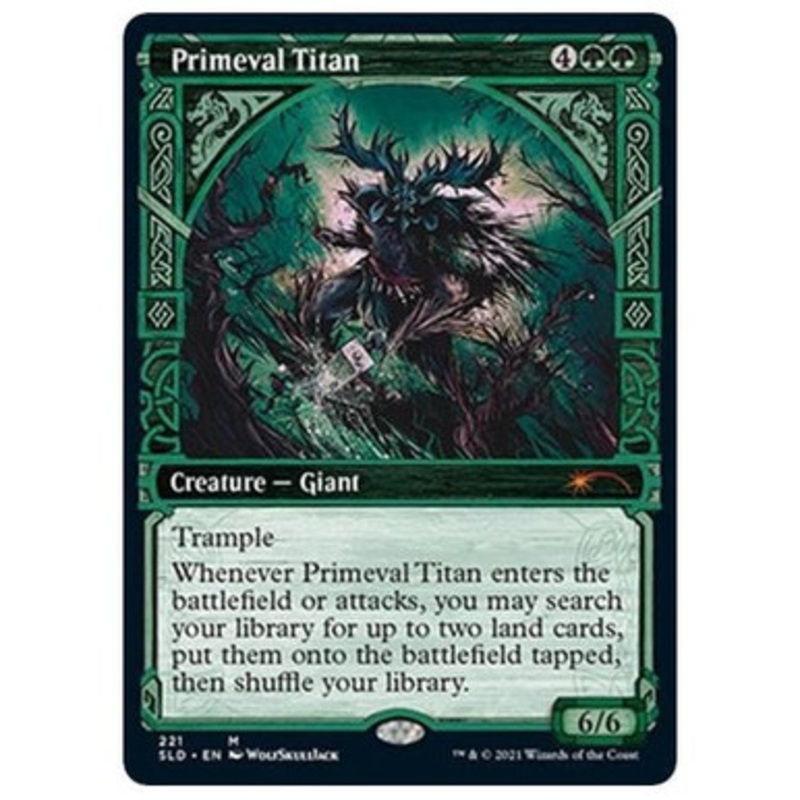 Primeval Titan (Foil) (Secret Lair - Showcase: Kaldheim) | Secret Lair Drops