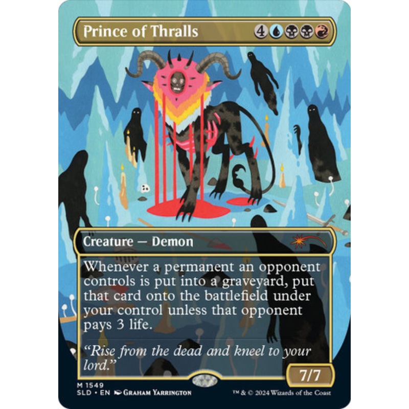 Prince of Thralls (Secret Lair - Prismatic Nightmares) | Secret Lair Drops