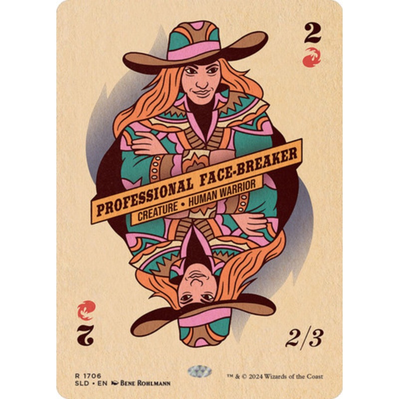 Professional Face-Breaker (Secret Lair - Poker Faces) | Secret Lair Drops