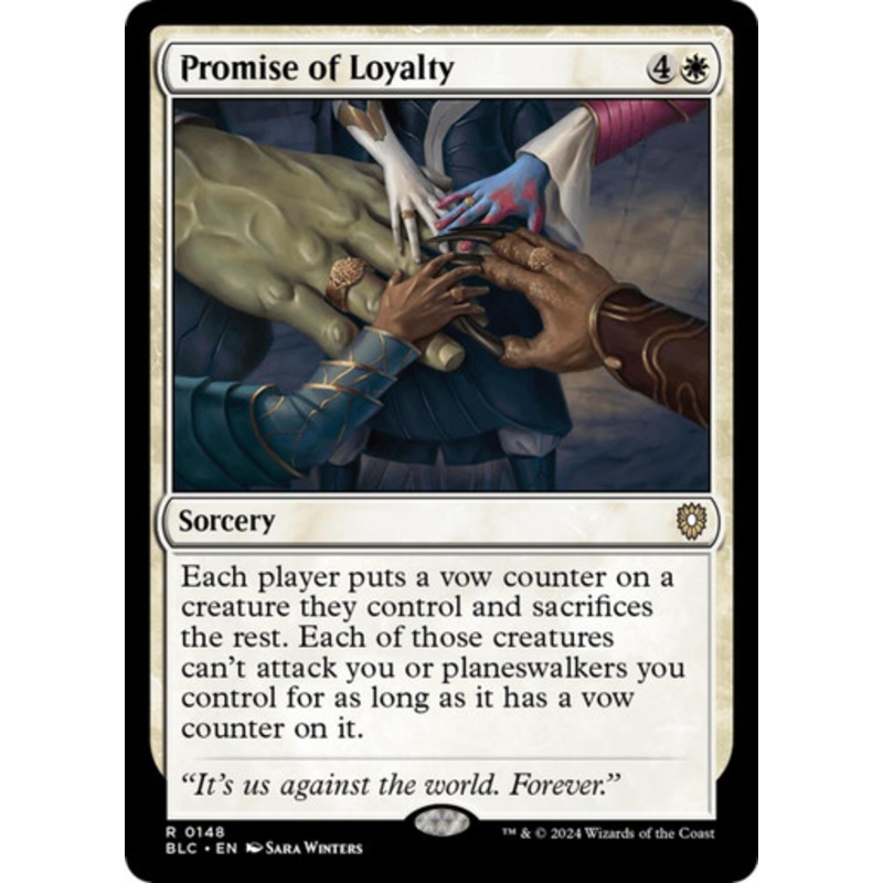 Promise of Loyalty | Bloomburrow Commander