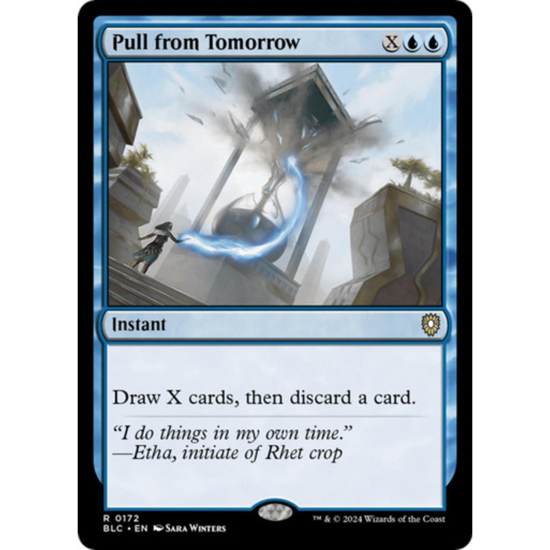 Pull from Tomorrow | Bloomburrow Commander