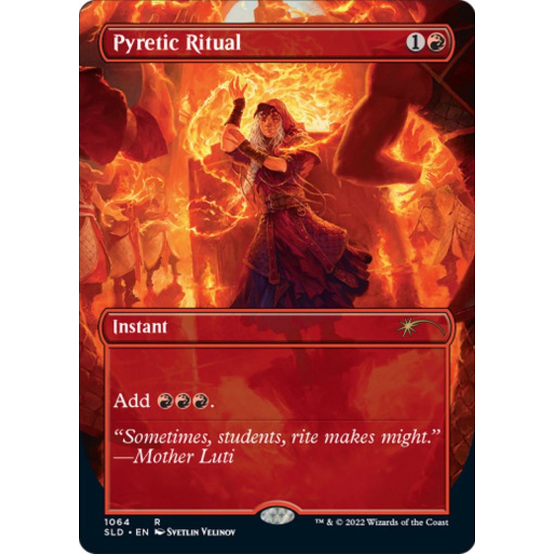 Pyretic Ritual (Foil) (Secret Lair - In Memoriam: Jaya Ballard) | Secret Lair Drops