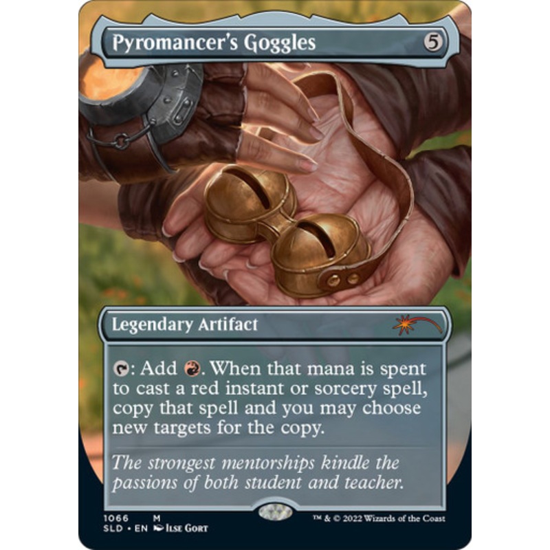 Pyromancer's Goggles (Secret Lair - In Memoriam: Jaya Ballard) | Secret Lair Drops